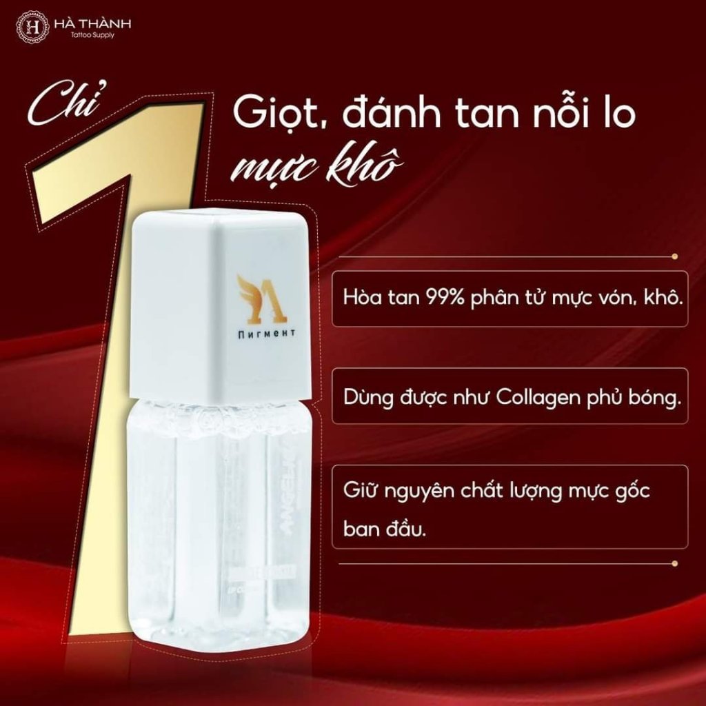 Chai pha mực Angelica
