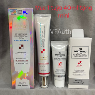 Kem Trắng Da Ngừa Nám Tàn Nhang MELASMA-X 3D WHITENING CLINIC