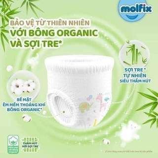 Combo 100 miếng tã trần Molfix size S-XXL (bóc từ hàng tặng của gói khuyến mãi)