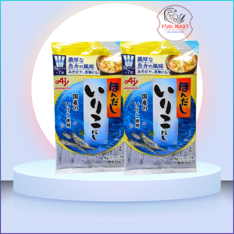 Hạt Nêm Ajinomoto Vị Cá Mòi ( Cá cơm) 56g - Nhật Bản