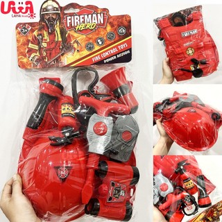 Đồ chơi cứu hỏa - combo bộ đồ chơi hóa thân thành lính cứu hỏa fireman hero