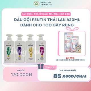 Dầu gội Pentin Thái Lan 420ml dành cho tóc gãy rụng