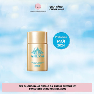 Sữa Chống Nắng Dưỡng Da Anessa Perfect UV Sunscreen Skincare Milk SPF 50+ PA++++ 20 ML