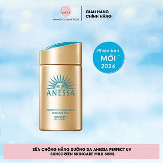 Sữa Chống Nắng Dưỡng Da Anessa Perfect UV Sunscreen Skincare Milk SPF 50+ PA++++ 60ML
