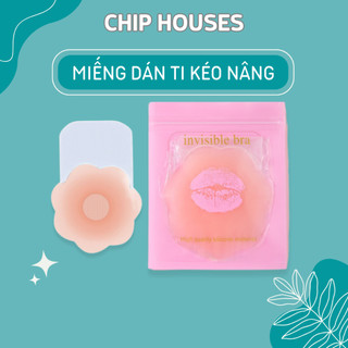 Miếng dán ti kéo nâng ngực silicon chống mồ hôi, miếng dán hình hoa kéo chống xệ AN0100