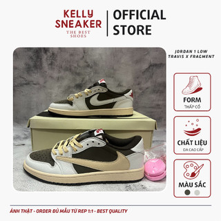 [KELLY SNEAKERS] Giày Thể Thao Sneaker JD1 Low TravisScott x Fragment - Bản Tiêu Chuẩn (Ảnh Thật + Hàng Sẵn)