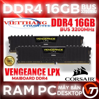 Ram 16g ddr4 bus 3200 - ram corsair vengeance lpx ddr4 16g bus 3200mhz tản nhiệt new 100% full box