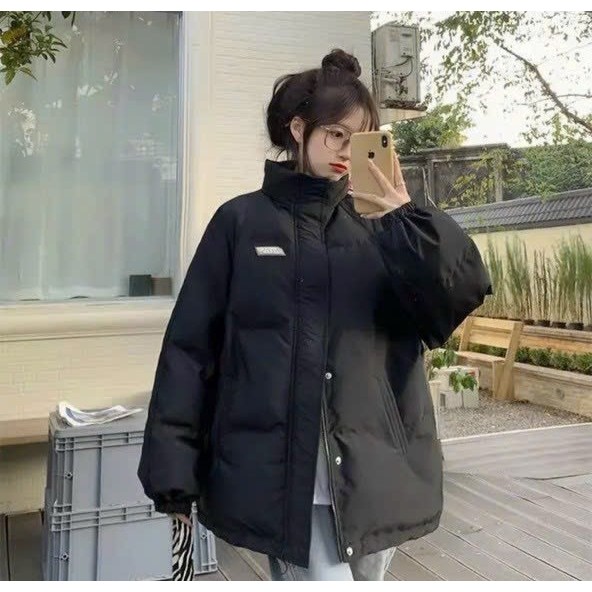Áo Phao Nam Nữ Logo Cateen Áo Khoác Phao Nữ Unisex Form Rộng Áo Phao Béo Dáng Xuông Áo Khoác Phao Mùa Đông Freesize | BigBuy360 - bigbuy360.vn