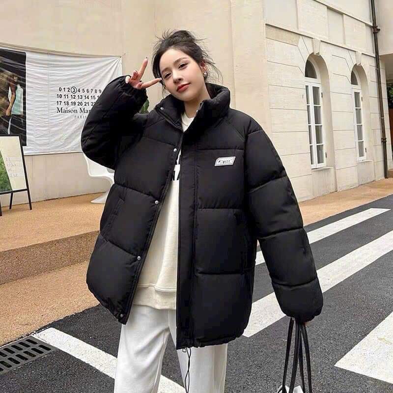 Áo Phao Nam Nữ Logo Cateen Áo Khoác Phao Nữ Unisex Form Rộng Áo Phao Béo Dáng Xuông Áo Khoác Phao Mùa Đông Freesize | BigBuy360 - bigbuy360.vn