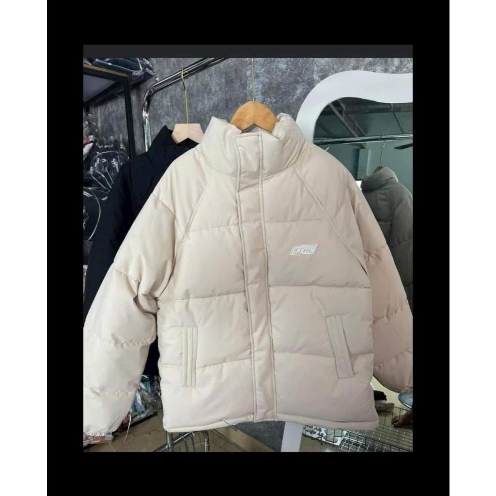 Áo Phao Nam Nữ Logo Cateen Áo Khoác Phao Nữ Unisex Form Rộng Áo Phao Béo Dáng Xuông Áo Khoác Phao Mùa Đông Freesize | BigBuy360 - bigbuy360.vn