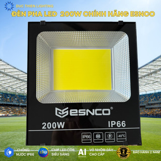 Đèn pha led 200W đủ công suất cho sân bóng đá, công trình, biển quảng cáo lắp đặt ngoài trời chống nước