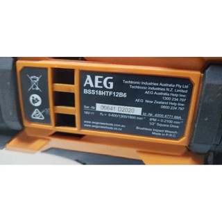 bộ bulong AEG Fusion 6 mode
