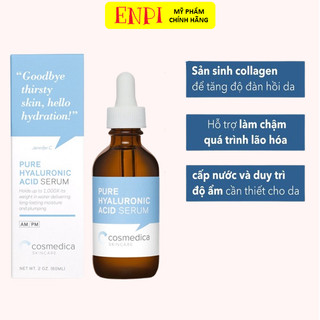 Serum cấp nước Cosmedica 100% Pure HA Serum