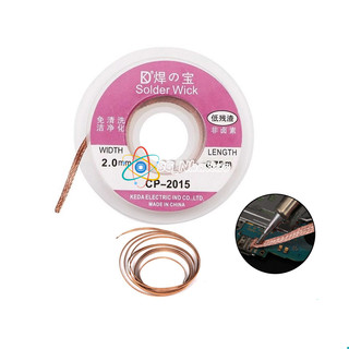 Dây hút thiếc CP2015 0.75m - dây hút chì hàn làm sạch chân linh kiện chuyên dụng