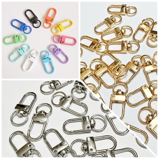 Móc khoá kẹp hợp kim cao cấp chống gỉ sét làm Móc chìa khoá/ Dây đeo điện thoại Handmade DIY