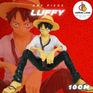 Mô hình Luffy Thanh Lịch đang ngồi 17cm, figure One Piece, quà tặng Sưu tầm Độc đáo (phụ kiện Hoàng Long)