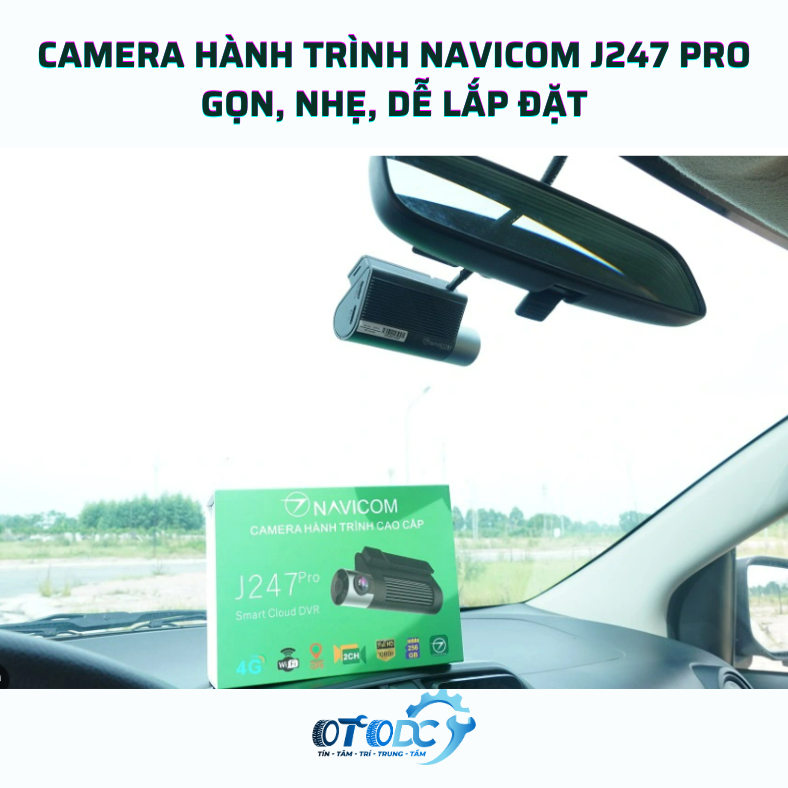 Camera Hành Trình Định Vị 4G Navicom J247 Pro