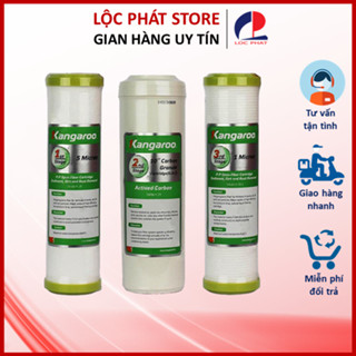 Bộ Lõi Lọc Nước Số 123 Kangaroo Chính Hãng, Dùng Cho Máy Lọc Nước RO Gia Đình