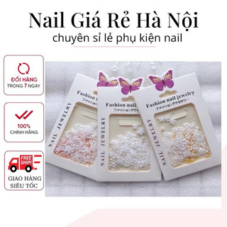Set Hoa Sứ Nhí 50bông Trang trí móng Nail