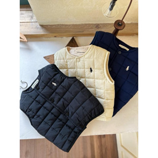 Áo Khoác Phao GiLe Giữ Ấm 3 Màu Thời Trang Thu Đông Mới Cho Bé Trai Hàng QC