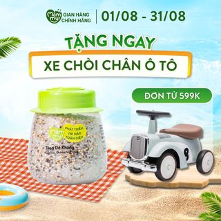 Cháo hạt mix sẵn Mămmy tăng đề kháng, nâng cao hệ miễn dịch cho bé, phát triển trí não toàn diện