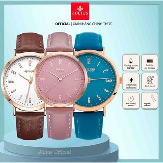 Julius Official | Đồng hồ nữ Julius JA-1017 dây da