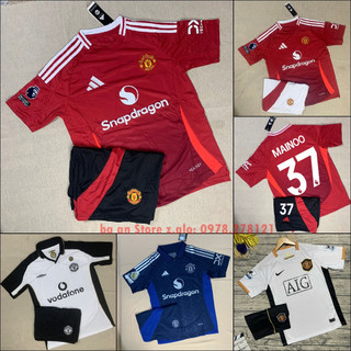 Áo Bóng Đá CLB Manchester United 2024/25,MẪU RETRO 01/02- VảI Thái Cao Cấp,Thấm Hút Mồ Hôi