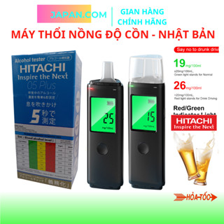 Máy thổi nồng độ cồn Hitachi ,Máy đo nồng độ cồn công nghệ Nhật Bản đạt chuẩn 99%ROHS chính hãng tặng kèm 5 đầu bh 1 năm