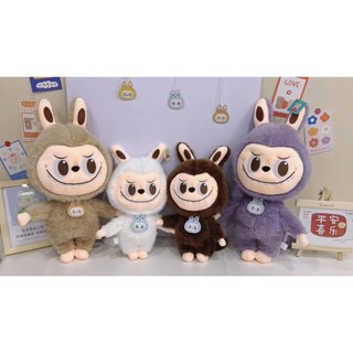 Gấu bông Thỏ LABÚBÙ - Heart Macaron Vinyl Face LABÚBÙ (HOT TREND), búp bê, gối ôm sang trọng, mềm mịn