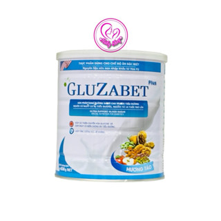 Sữa tiểu đường Gluzabet lon nhỏ 650g vị táo chính hãng date mới - Ổn định đường huyết