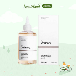 Toner tẩy da chết, hỗ trợ giảm mụn, hỗ trợ mờ thâm The Ordinary Glycolic Acid 7% Toning Solution