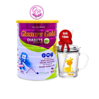   Chính hãng  Sữa dành cho người tiểu đường Glusure Gold lon 900g - Hỗ trợ ổn định đường huyết bổ sung dinh dưỡng 