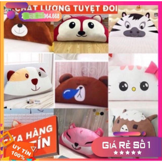 Gối Tựa Kê Đầu Giường Các Mẫu Ngộ Nghĩnh Cao Cấp Giá Rẻ