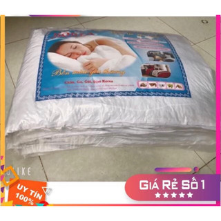 1 đôi ruột gối trắng bông hạt ép hơi cao cấp