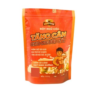 Bột tăng cân cho người gầy domfood 23 loại hạt túi 1kg