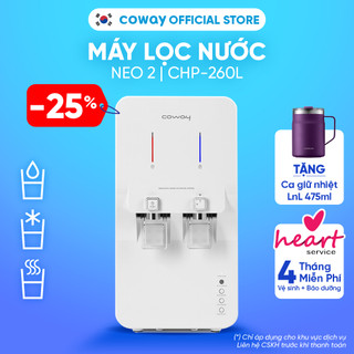 [Chỉ giao HN và TP.HCM]  Máy lọc nước Coway Neo 2 CHP-260L