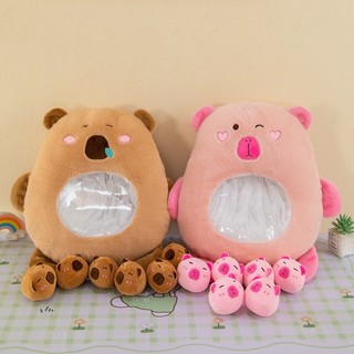 Gấu Bông Gia Đình Capybara - Chuột Bông Capybara Cao Cấp 50cm