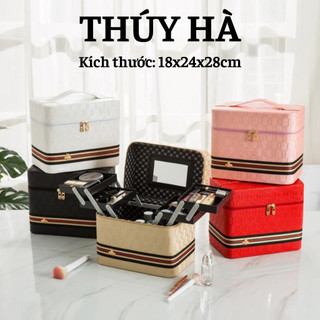 Cốp đựng đồ nối mi-nail-phun xăm-spa Đa Năng Kt 28-24-18cm - dụng cụ nối mi - Thúy Hà