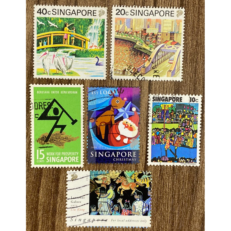 Tem Singapore: Tem lẻ