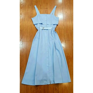 Đầm xanh dương sz S