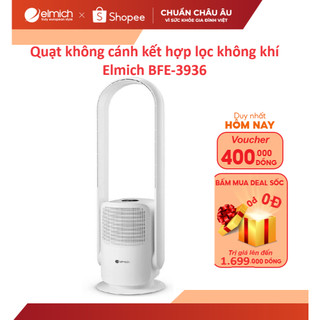 Quạt không cánh kết hợp lọc không khí Elmich BFE-3936