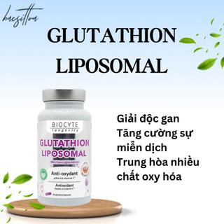 Viên uống bổ sung Glutathion Liposomal Biocyte- Bác sĩ Hoa