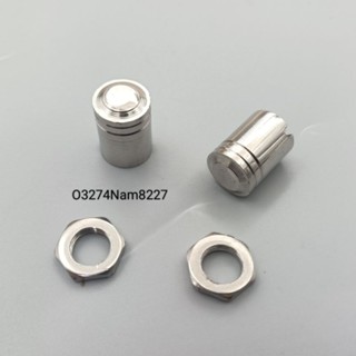 Cặp ốc, nắp van vòi inox bánh lốp DREAM, WAVE, FUTURE...