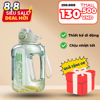 Bình đựng nước thể thao T MALL - Tập gym Sports Cup dung tích 1,7 lít