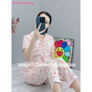 Bộ Dài Pijama Lụa Mango B142 B133 - Đồ Bộ Suli
