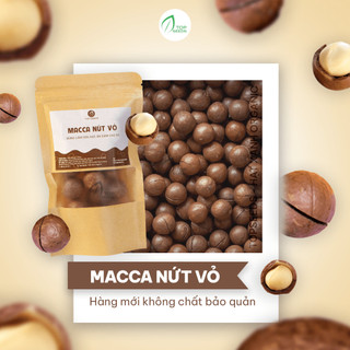 Hạt Macca Đăk Lăk Nguyên Chất Nứt Vỏ Tự Nhiên 500g Cao Cấp Loại 1