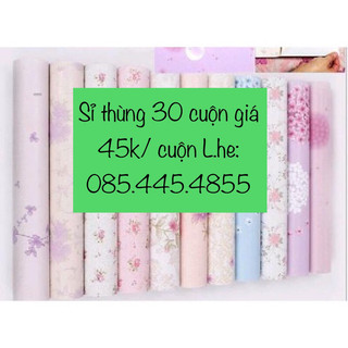 GIẤY DECAL DÁN TƯỜNG KHỔ 45cm TRẮNG TINH GIẢ GẠCH 3D