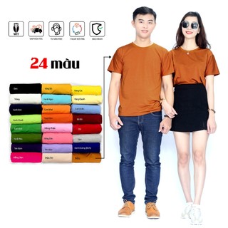 Top Áo Phông Trơn Nhiều Màu Wit-fashion Đủ Size Phom Xuông Vải Thun Dày Mịn Không Đổ Lông