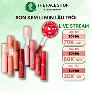 Son kem lì mịn lâu trôi The Face Shop FMGT LIP BLURRISM Long-Lasting Matte 5g