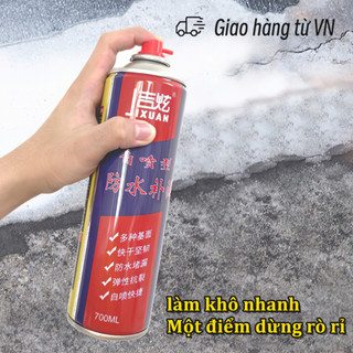 Bình xịt nano chống thấm nước thế hệ mới sơn chống thấm dạng xịt tiện dụng
